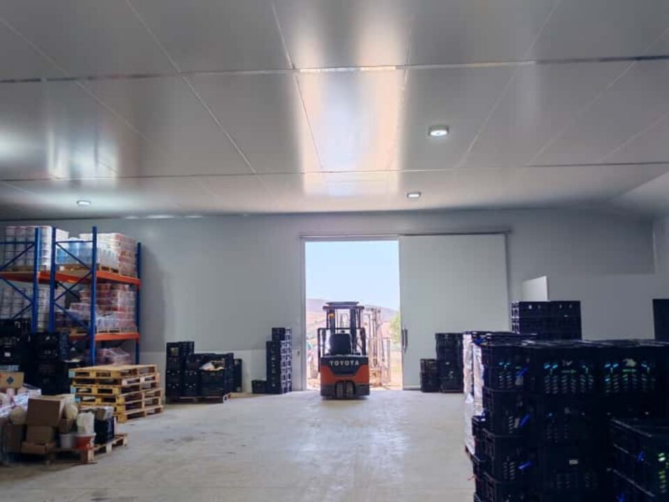 Bulk Cold Storage Loading Zone built by Resol