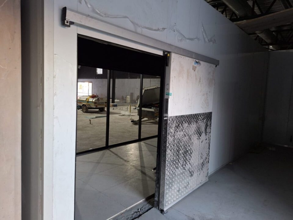 Cold Room being built by Resol, George